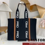 끌로에 Chloe 45cm 우디 토트백 라지