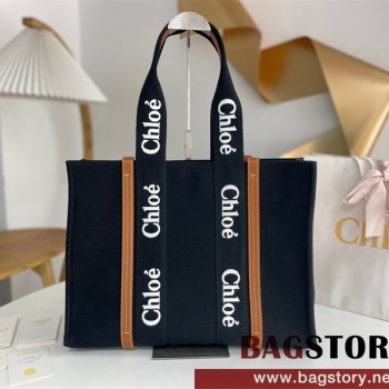 끌로에 Chloe 45cm 우디 토트백 라지