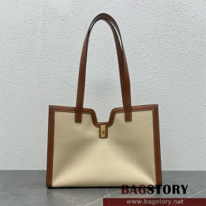 셀린느 CELINE 카바스 16 탄 토트백 112583