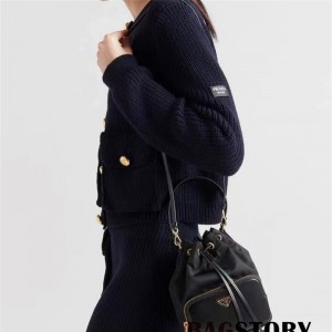 프라다 PRADA 나일론 뉴버킷백 1BH038