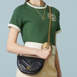 구찌 GUCCI GG 마몽  마틀라세 체인 미니백 746431