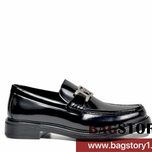 프라다 남자 남성 가죽 로퍼 구두 슈즈