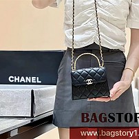 샤넬 CHANEL 22B 체인 탑핸들 플랩백 스몰 AP2945