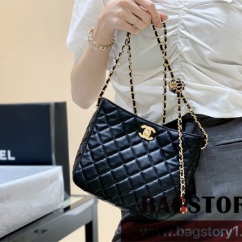 샤넬 CHANEL 골드볼 호보백