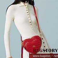 구찌 GUCCI 인터로킹 G 미니 하트 숄더백 751628