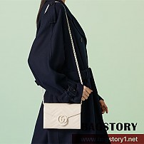 구찌 GUCCI GG 마몽 마틀라세 미니백 474575