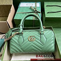 구찌 GUCCI GG 마몽 스몰 탑 핸들백 746319