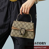구찌 GUCCI 신상 디오니서스 미니 탑 핸들백 752029