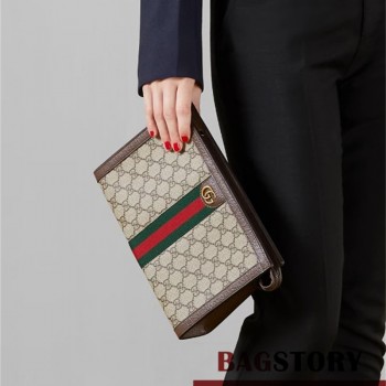 구찌 GUCCI 오피디아] GG 파우치 클러치백 760243