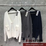 톰브라운 THOM BROWNE 가디건 남여공용