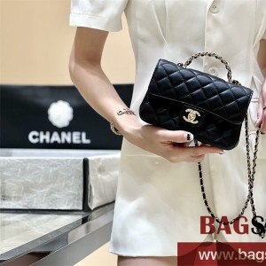 샤넬 CHANEL CF 뉴미니 탑핸들백