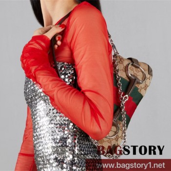 구찌 GUCCI 홀스빗 체인 스몰 숄더백 764339