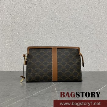 셀린느 CELINE 트리옹프 트리오페 클러치백 441862