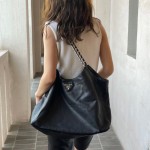 프라다 PRADA 북토트 체인 레더백 1BA638