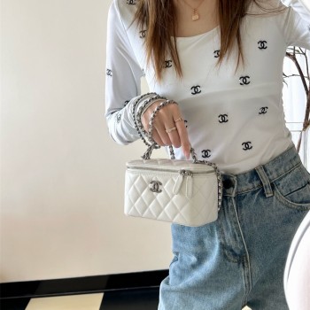 샤넬 CHANEL 탐핸들 코스메틱 케이스