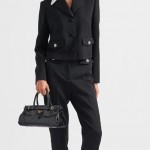 프라다 PRADA 미디엄 가죽 핸드백 1BA426A