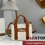 끌로에 Chloe 25cm 우디 스트랩 토트백