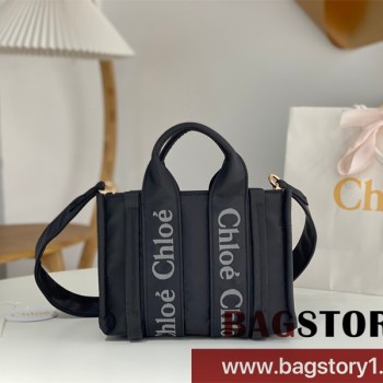 끌로에 Chloe 26cm 우디 스트랩 토트백 스몰