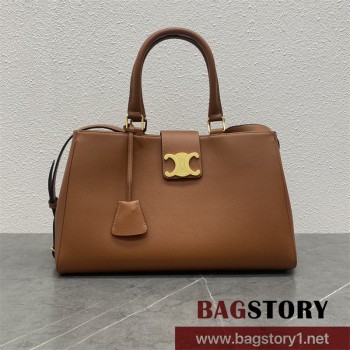 셀린느 CELINE 미디엄 서플 카프스킨 블랙 아폴린백 114963