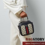 구찌 GUCCI 오피디아  GG 미니 탑 핸들백 772157
