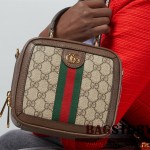 구찌 GUCCI 오피디아 GG 미니 탑 핸들백 772157