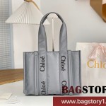 끌로에 Chloe 37cm 우디 토트백 미디움