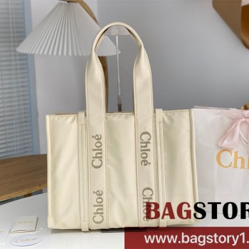 끌로에 Chloe 45cm 우디 토트백 라지