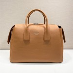 프라다 PRADA 남성 남자 2VC035 심플 로고 디테일 트래블 토트백