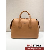 프라다 PRADA 남성 남자 2VC035 심플 로고 디테일 트래블 토트백