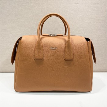 프라다 PRADA 남성 남자 2VC035 심플 로고 디테일 트래블 토트백