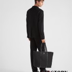 프라다 PRADA 리나일론 앤 사피아노 레더 숄더백 2VG112