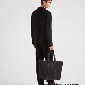 프라다 PRADA 리나일론 앤 사피아노 레더 숄더백 2VG112