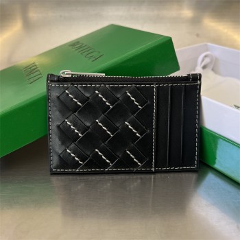 보테가베네타 BV 인트레치아토 지퍼 카드케이스 카드지갑