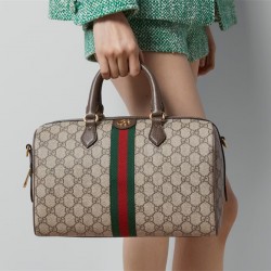 구찌 GUCCI 오피디아 GG 미디엄 탑 핸들백 772065