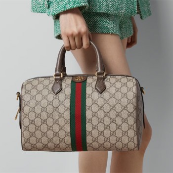 구찌 GUCCI 오피디아 GG 미디엄 탑 핸들백 772065