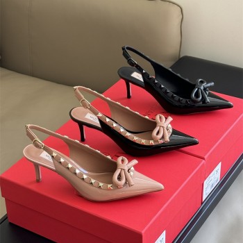 발렌티노 Valentino 힐 샌들 슬리퍼 6.5CM