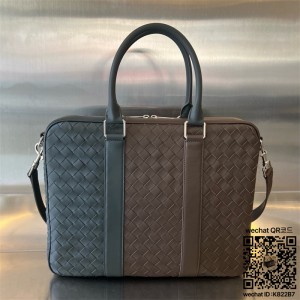 보테가베네타 BV 인트레치아토 라지 브리프케이스 서류가방 755128