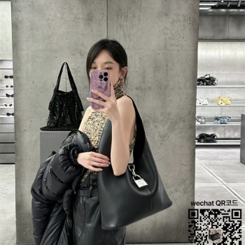 발렌시아가 BALENCIAGA 여성 Locker 호보백 미디움