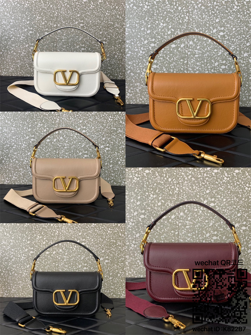 발렌티노 Valentino 올타임 소프트 그레인 송아지 가죽 숄더백