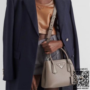 프라다 PRADA 더블 가죽 미니백 1BG443