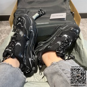 발렌시아가 BALENCIAGA 트리플S 스니커즈 운동화 신발 남여공용