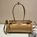 프라다 PRADA 미디엄 가죽 핸드백 1BA426A