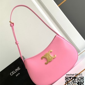 셀린느 CELINE 미디엄 틸리백 - 샤이니 카프스킨 블랙 115703