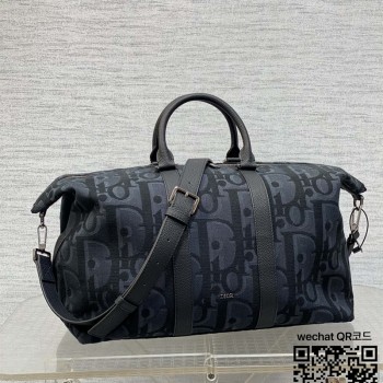 디올 DIOR 오블리크  Weekender 위켄더 키폴 보스턴백 40cm