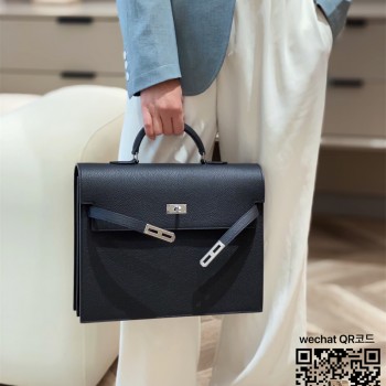 에르메스 HERMES 켈리백 Kelly Togo가죽 금장 은장 34cm