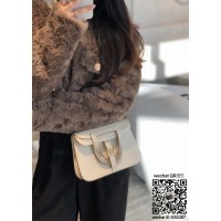 에르메스 HERMES 미니 할잔백 togo가죽 금장 은장 22cm