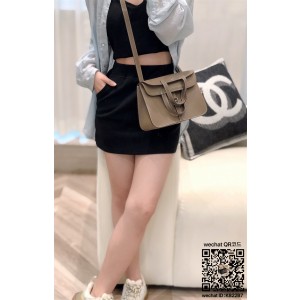 에르메스 HERMES 할잔백 togo가죽 금장 은장 25cm