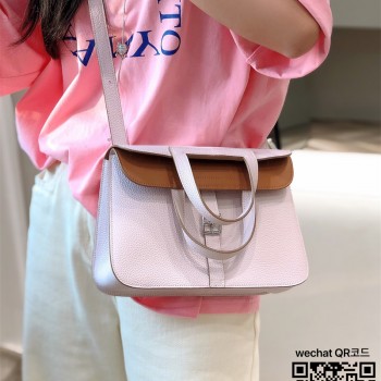 에르메스 HERMES 할잔백 togo가죽 금장 은장 25cm