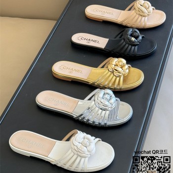 샤넬 CHANEL 여성 신발 힐 샌들 슬리퍼