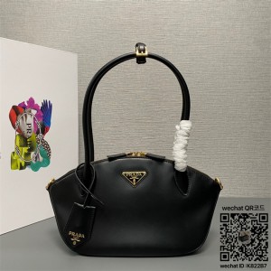 프라다 PRADA 스몰 가죽 핸드백 1BA427